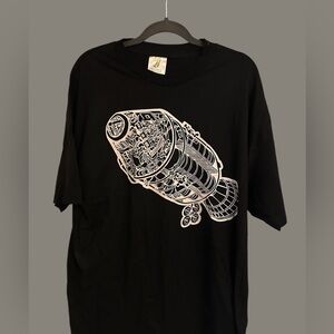 Y2K Billionaire Boys Club Tee Rocket Space Discontinued Rare